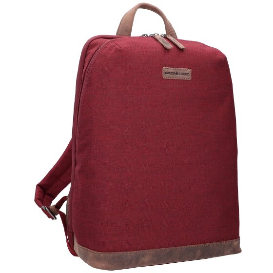 Greenburry Zaino Derby in PET riciclato Scomparto per laptop da 43 cm