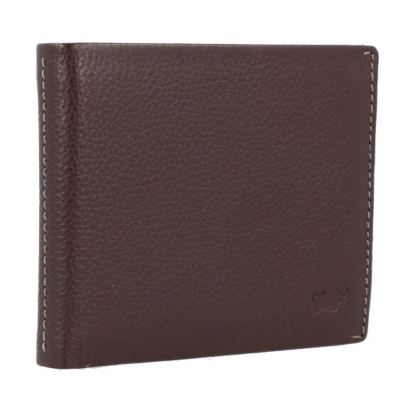 Braun Büffel Portafoglio Prato RFID in pelle 11 cm