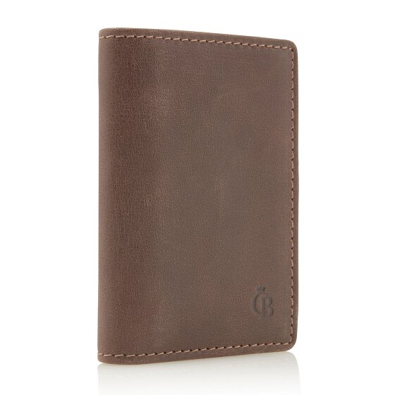 Castelijn & Beerens Canyon Custodia per carte di credito RFID in pelle 7 cm