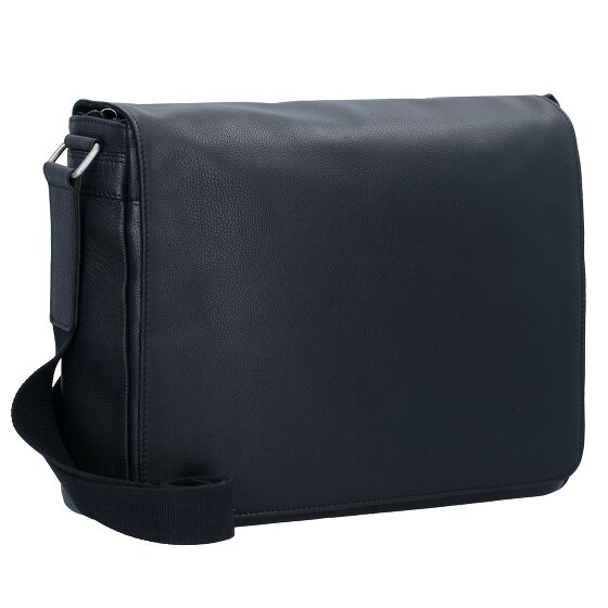 Leonhard Heyden Berlin Borsa a tracolla in pelle 38 cm