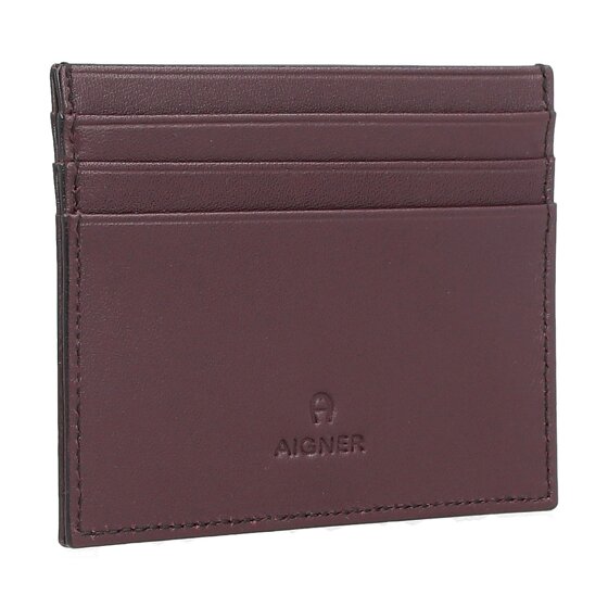 AIGNER Custodia per carte di credito Daily Basic in pelle 10 cm