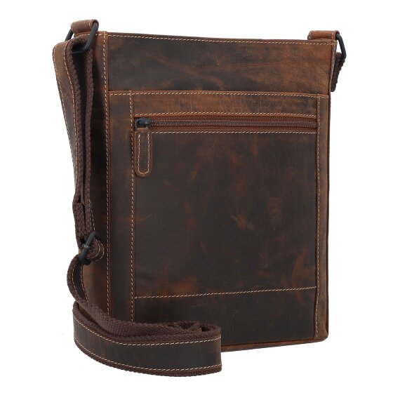 Jack Kinsky Baltimore 30 Borsa a tracolla Pelle 30 cm