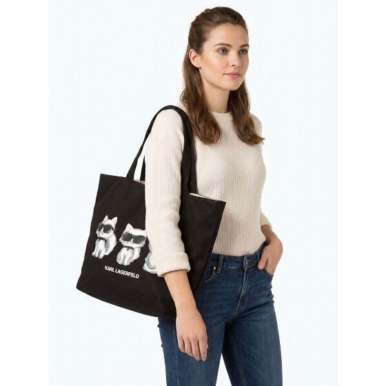 Karl Lagerfeld Ikon shopper reversibile 50 cm