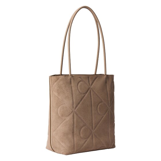 Calvin Klein Emblem AOP Borsa shopper Pelle 32 cm