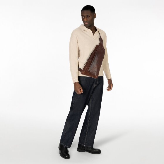 Greenburry Borsa a tracolla Newport in pelle 33 cm