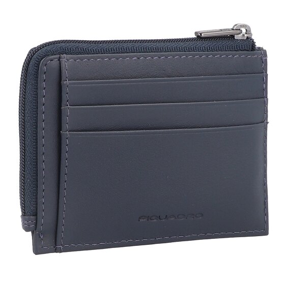 Piquadro Akron Custodia per carta di credito Protezione RFID Pelle 11.5 cm