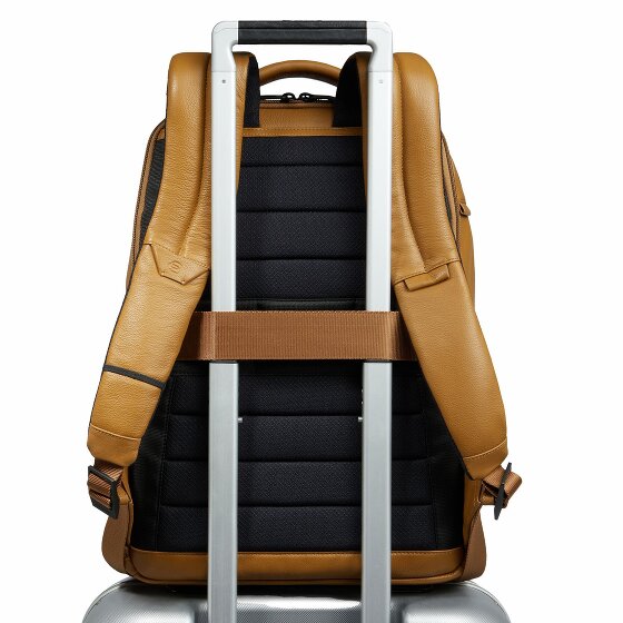 Piquadro Russel Zaino da giorno Protezione RFID Pelle 41 cm Scomparto per laptop