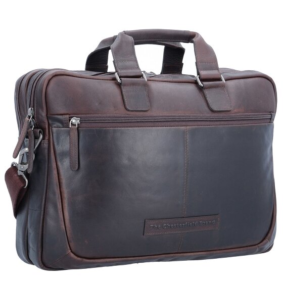 The Chesterfield Brand Wax Pull Up Valigetta Pelle 40 cm Scomparto per laptop