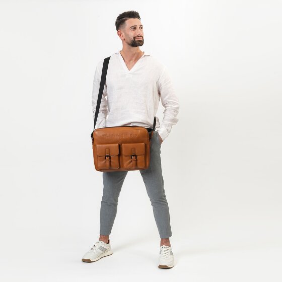 Farmhood Memphis Cartella Messenger Pelle 38 cm Scomparto per laptop