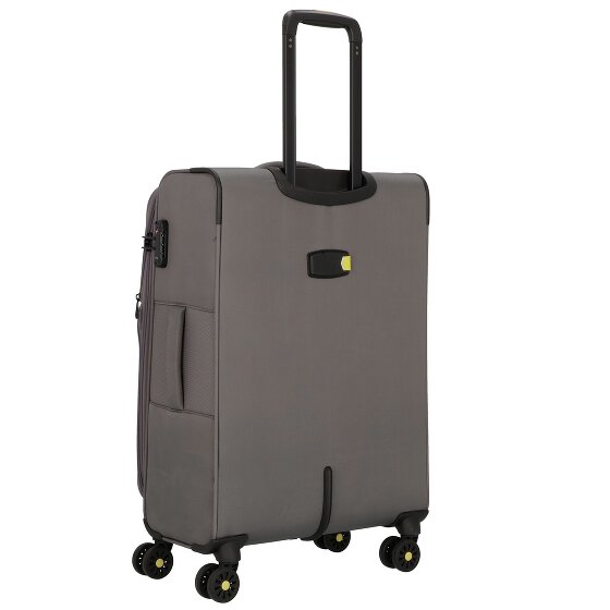 d&n Travel Line 9704 4 ruote Carrello M 68 cm con piega di espansione