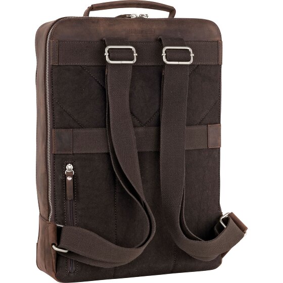 Leonhard Heyden Zaino Salisbury in pelle 42 cm Scomparto per laptop