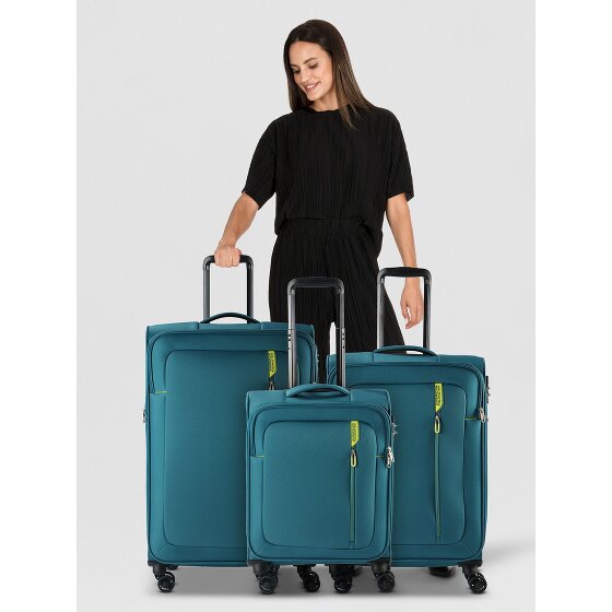 American Tourister Nitestream 4 ruote Set di valigie 3 pezzi espandibile