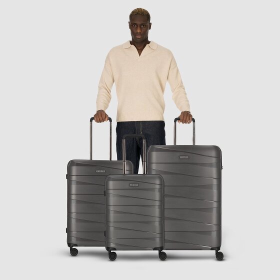 Redolz Essentials 10 3-SET 4 ruote Set di valigie 3 pezzi