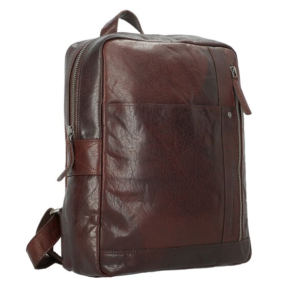 Spikes & Sparrow Zaino Bronco in pelle 34 cm Scomparto per computer portatile