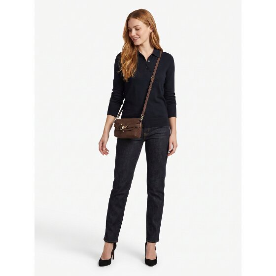 Lauren Ralph Lauren Blaike Mini Borsa Borsa a tracolla Vera Pelle 18 cm