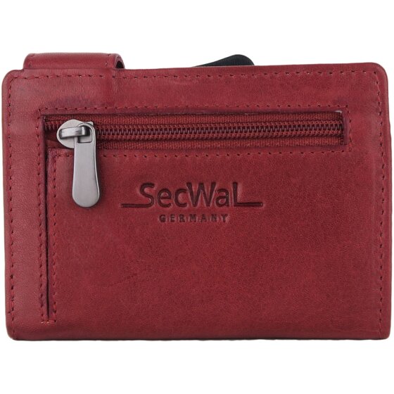 SecWal SecWal 1 Custodia per carte di credito Portafoglio RFID in pelle 9 cm