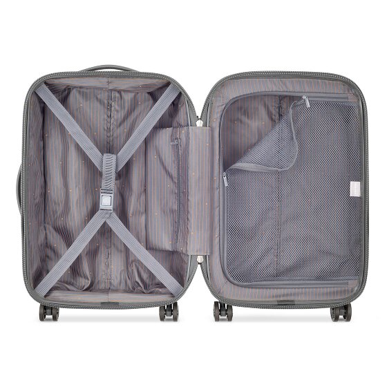 Delsey Paris Caumartin 4 Rotolo Doppio Carrello Cabina 55 cm Delsey Paris Caumartin 4 Rotolo Doppio Carrello Cabina 55 cm