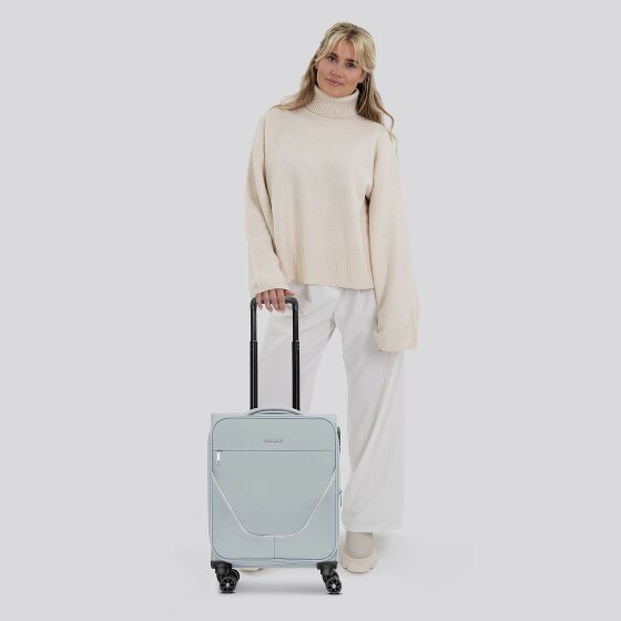 Stratic taska Trolley cabina a 4 ruote S 55 cm con piega a espansione