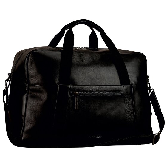 Leonhard Heyden Hamburg Borsa da viaggio Weekender Pelle 52 cm