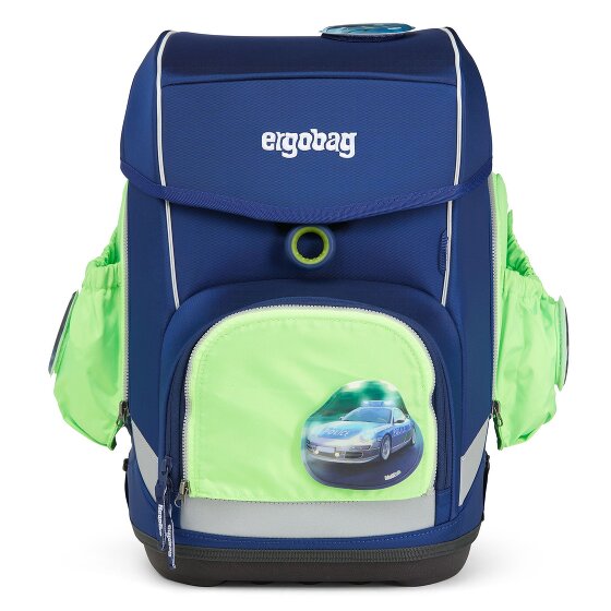 Ergobag Accessori Tasche laterali fluo Set di sicurezza 3 pezzi.
