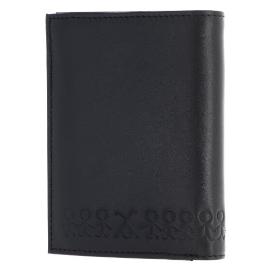 oxmox Leather Portafoglio Protezione RFID Vera Pelle 13 cm