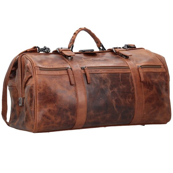 Greenland Nature Montana Weekender Borsa da viaggio RFID in pelle 51 cm