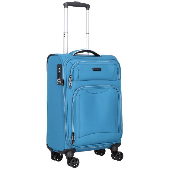 d&n Travel Line 9204 4 ruote Trolley cabina 55 cm