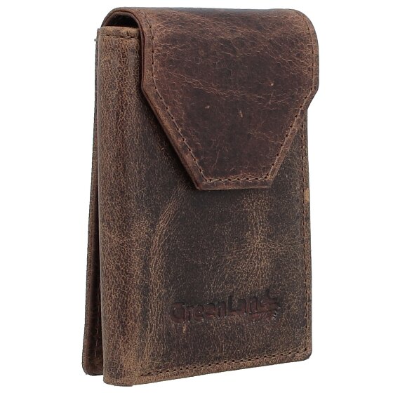 Greenland Nature Portafoglio Montana RFID in pelle 7 cm