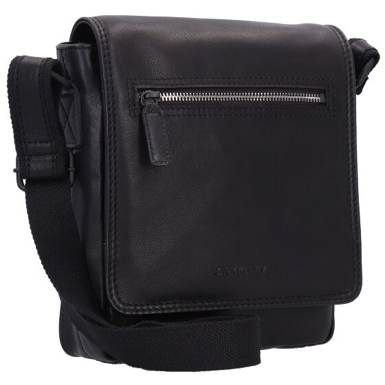 Jack Kinsky Brisbane 3 Borsa a tracolla in pelle 20 cm