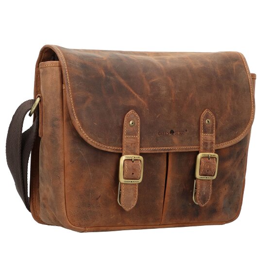 Greenburry Messenger vintage in pelle 34 cm