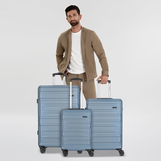 Worldpack New York 2.0 4 ruote Set di valigie 3 pezzi