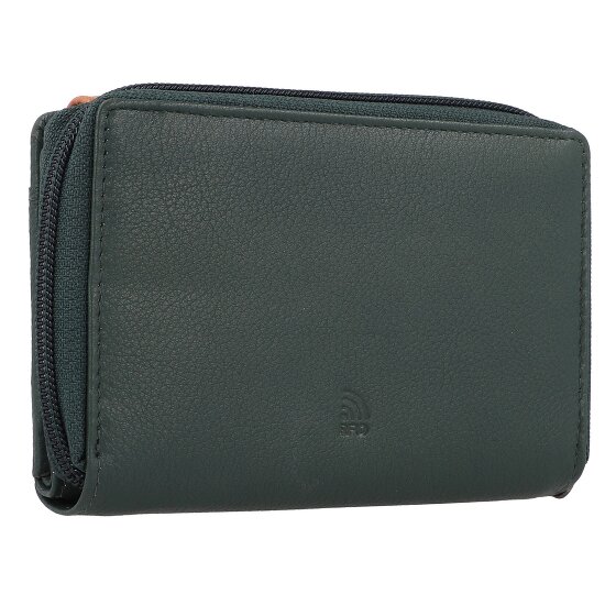 Greenburry Nappa Portafoglio Protezione RFID Pelle 14 cm