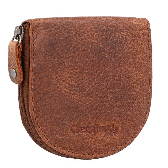 Greenland Nature Portamonete Montana RFID in pelle 10 cm