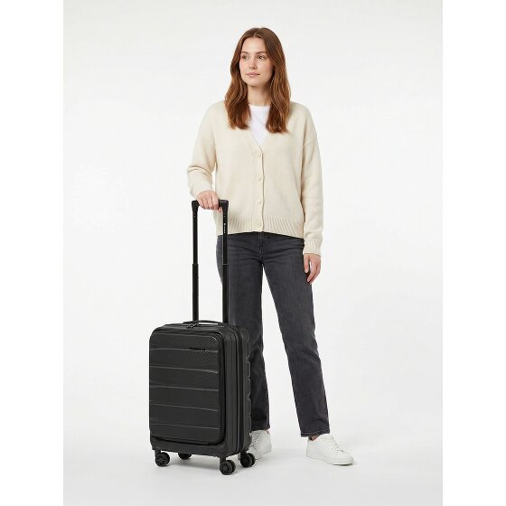 Franky Munich 4.0 4 ruote Trolley cabina 55 cm Vano porta PC espandibile