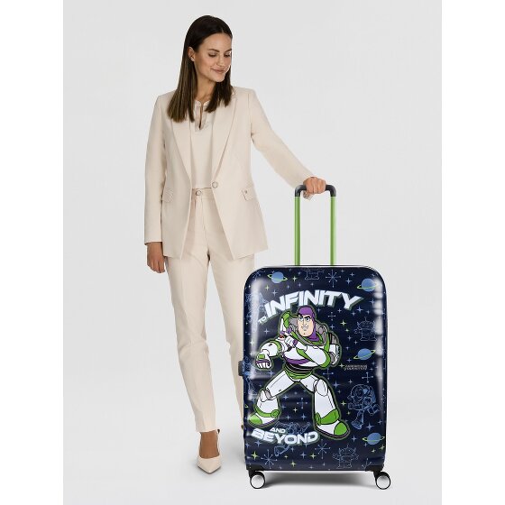 American Tourister Wavebreaker Disney 4 ruote Carrello 77 cm