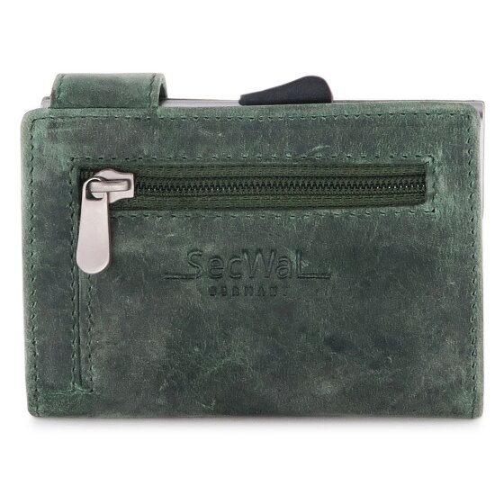 SecWal Custodia per carte di credito Portafoglio RFID in pelle 9 cm