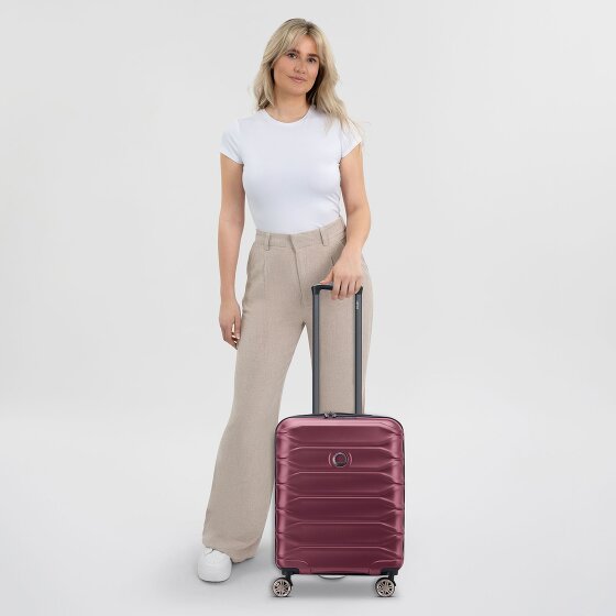 Delsey Paris Meteor 4 ruote Carrello della cabina 55 cm con piega di espansione