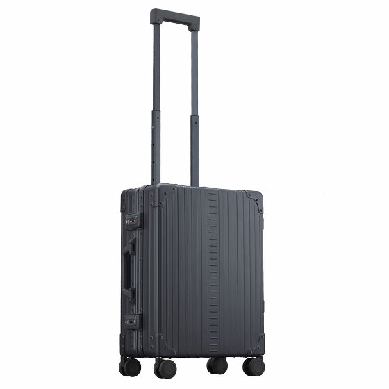 Aleon 21 Trolley cabina domestico a 4 ruote in Alluminio, 55 cm, con scomparto per laptop