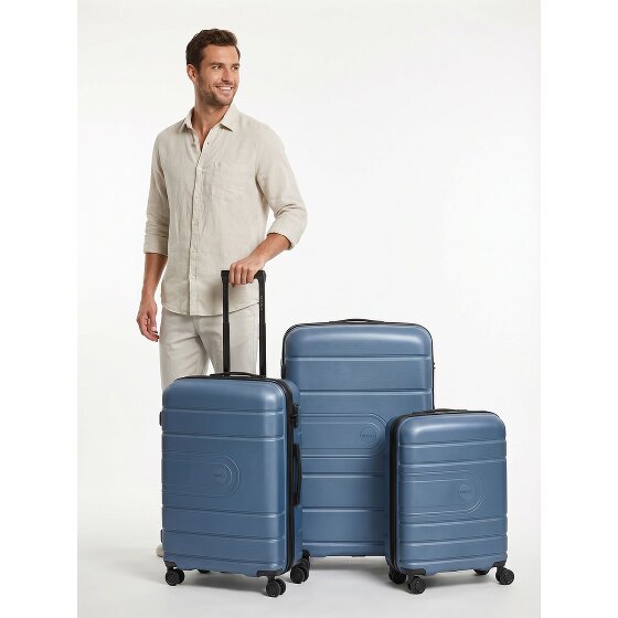 Redolz Essentials 11 4 ruote Set di valigie 3 pezzi con piega di espansione
