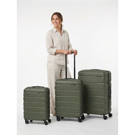 Franky Munich 4.0 4 ruote Set di valigie 3 pezzi espandibile