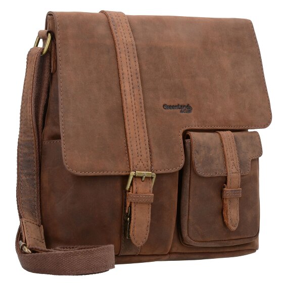 Greenland Nature Montenegro Borsa a tracolla in pelle 30 cm