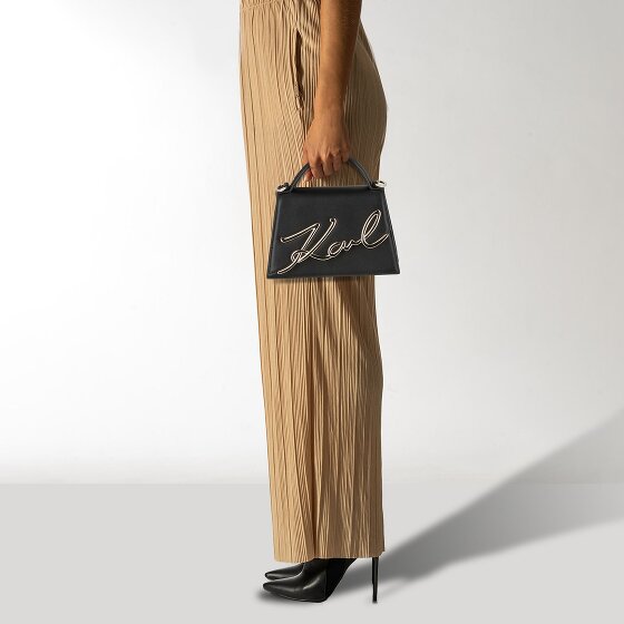 Karl Lagerfeld Signature 2.0 Borsetta Vera Pelle 21.5 cm