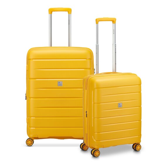 MODO by Roncato Starlight 3.0 4 ruote Set di valigie 2 pezzi con piega di espansione