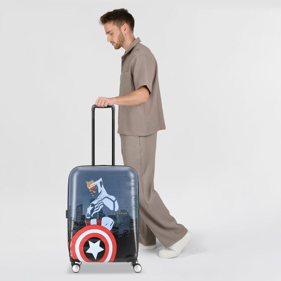 American Tourister Wavebreaker Disney 4 ruote Carrello 67 cm