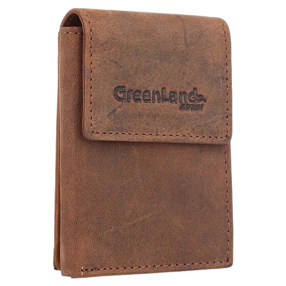 Greenland Nature Montenegro Custodia per carte di credito RFID in pelle 6,5 cm