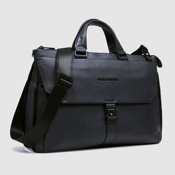 Piquadro Than Valigetta Pelle 43 cm Scomparto per laptop con piega di espansione