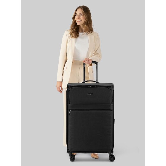 bugatti Valencia Soft 4 ruote Carrello L 75 cm con piega di espansione