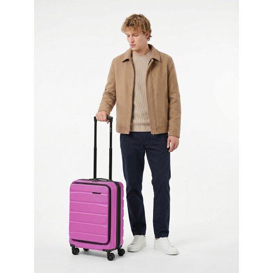 Franky Munich 4.0 4 ruote Trolley cabina 55 cm Vano porta PC espandibile