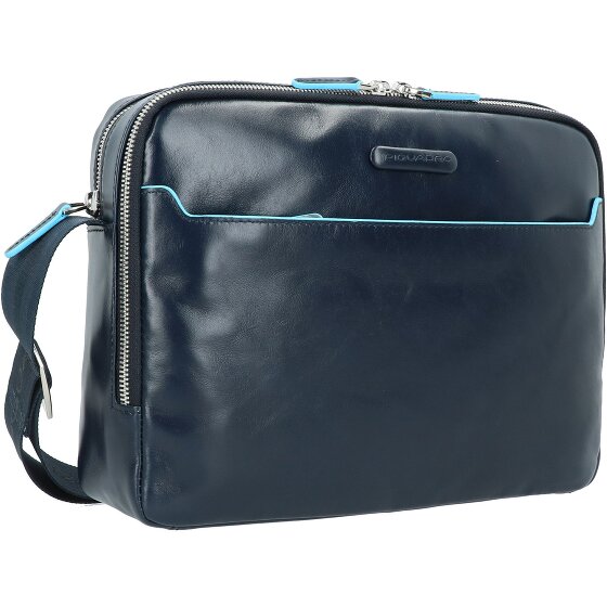 Piquadro Cartella quadrata blu 22 cm