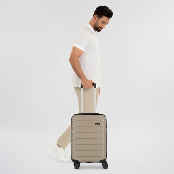 d&n Travel Line 4100 4 ruote Carrello della cabina S 53 cm